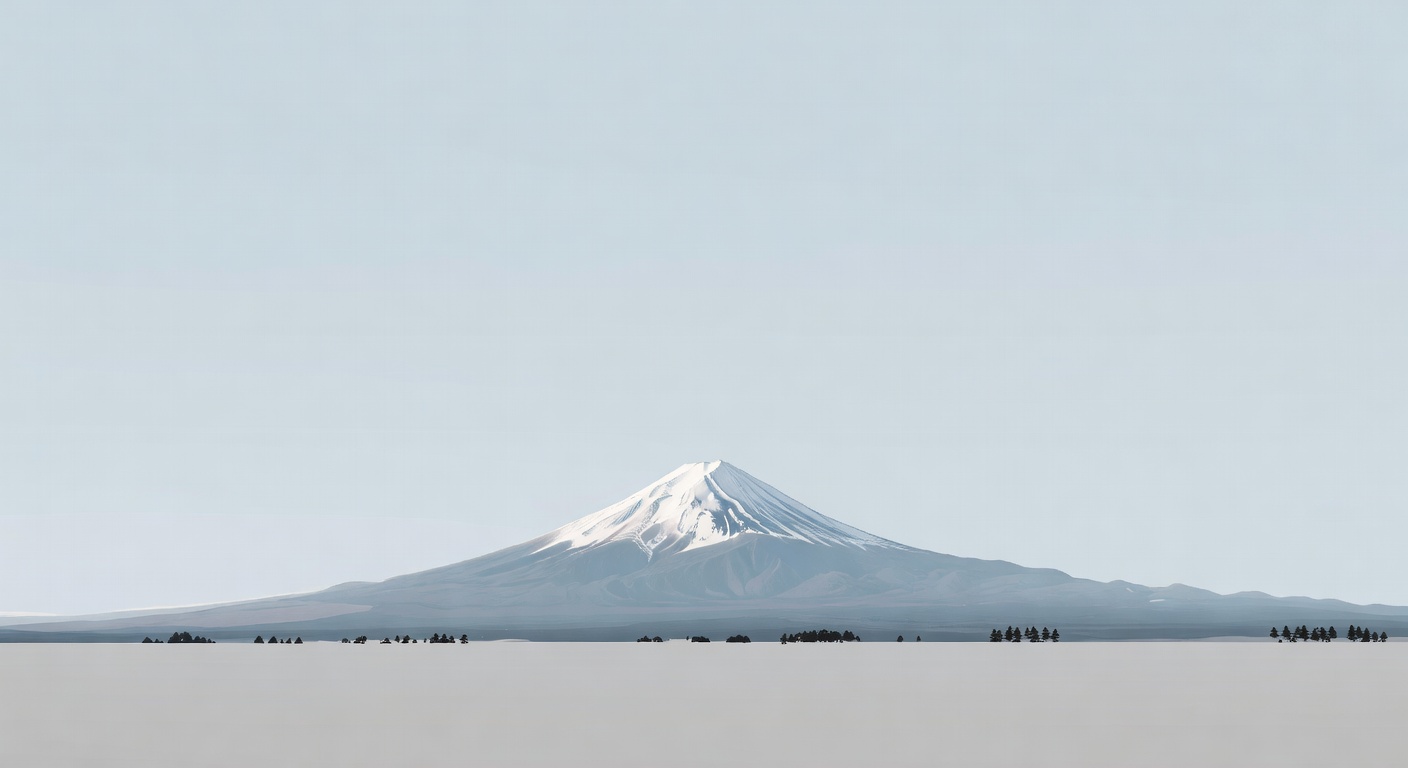 富士山の風景